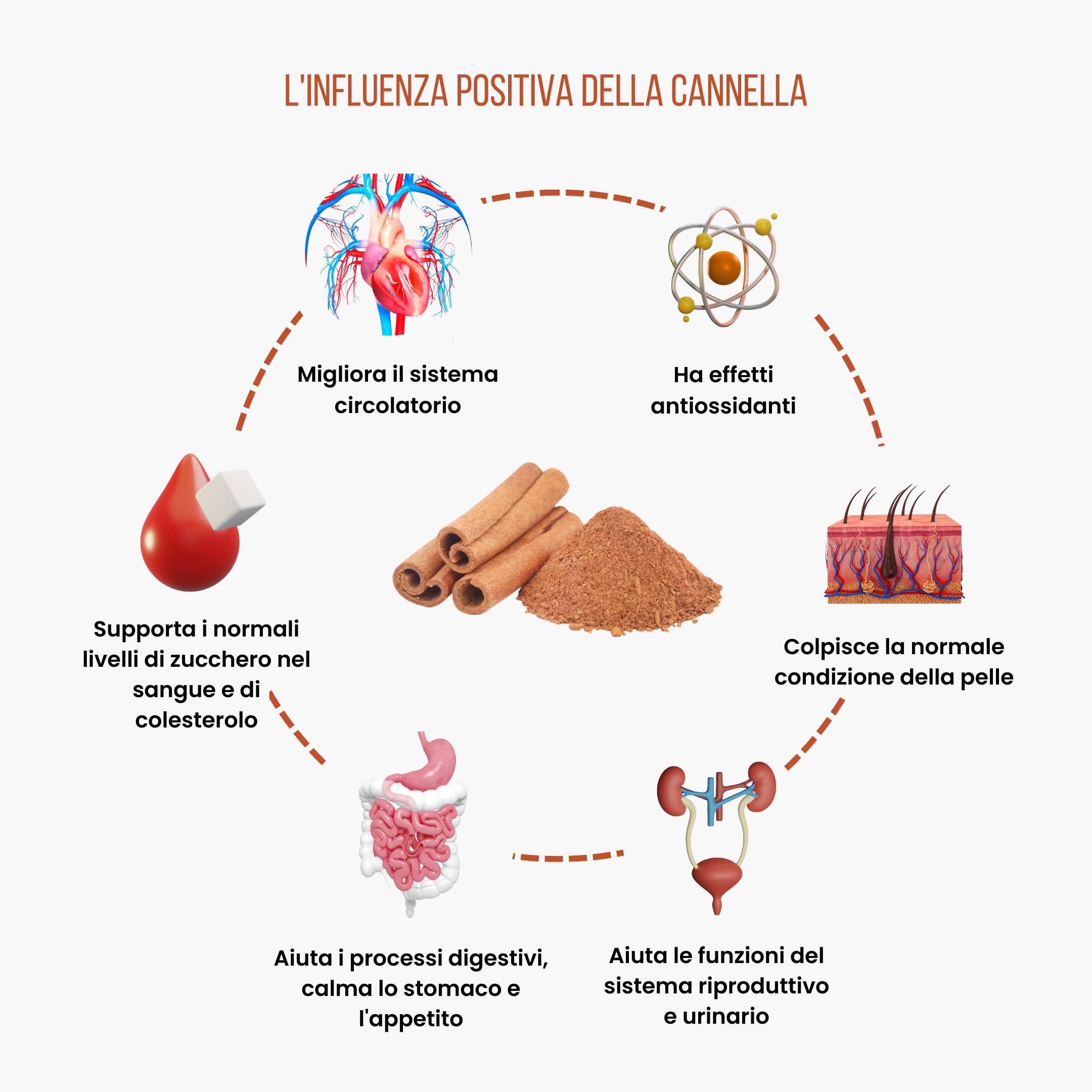 (Italština) Pozitivní vliv skořice